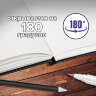 Скетчбук, белая бумага 140 г/м2 120х120 мм, 80 л., КОЖЗАМ, резинка, BRAUBERG ART CLASSIC, черный, 113181, 113181