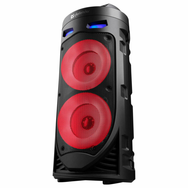 Колонка портативная DEFENDER Crashboom, 16 Вт, 1800 мАч, Bluetooth, FM, Type-C, черная, 65085, 514045