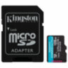 Карта памяти microSDXC 128 GB KINGSTON Canvas Go Plus, UHS-I U3, 170 Мб/с (class 10), с адаптером, SDCG3/128Gb, 514060