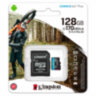 Карта памяти microSDXC 128 GB KINGSTON Canvas Go Plus, UHS-I U3, 170 Мб/с (class 10), с адаптером, SDCG3/128Gb, 514060