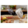 Миксер PHILIPS HR3705/00, 300 Вт, 5 скоростей, 2 венчика, 2 крюка для теста, белый, 456936