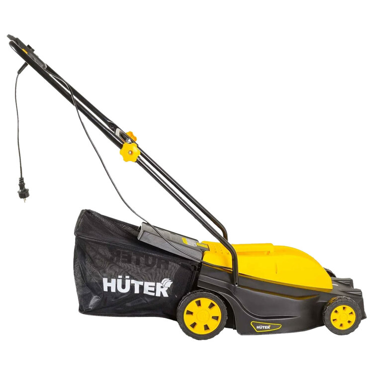 Газонокосилка сетевая HUTER ELM-1800T, 1800 Вт, 3200 об/мин, ширина скашивания 42 см, 70/4/5, 671567