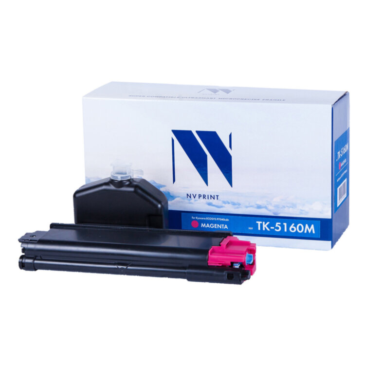 Тонер-картридж NV PRINT (NV-TK-5160M) для KYOCERA ECOSYS P7040cdn, пурпурный, ресурс 12000 стр., 363010