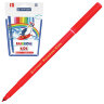 Фломастеры 12 ЦВЕТОВ CENTROPEN "Rainbow Kids", круглые, смываемые, вентилируемый колпачок, 7550/12ET, 775501202, 151180