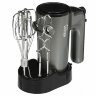 Миксер VIXTER VHM-3300, 700 Вт, 5 скоростей, 3 вида насадок, подставка, графит, 456707