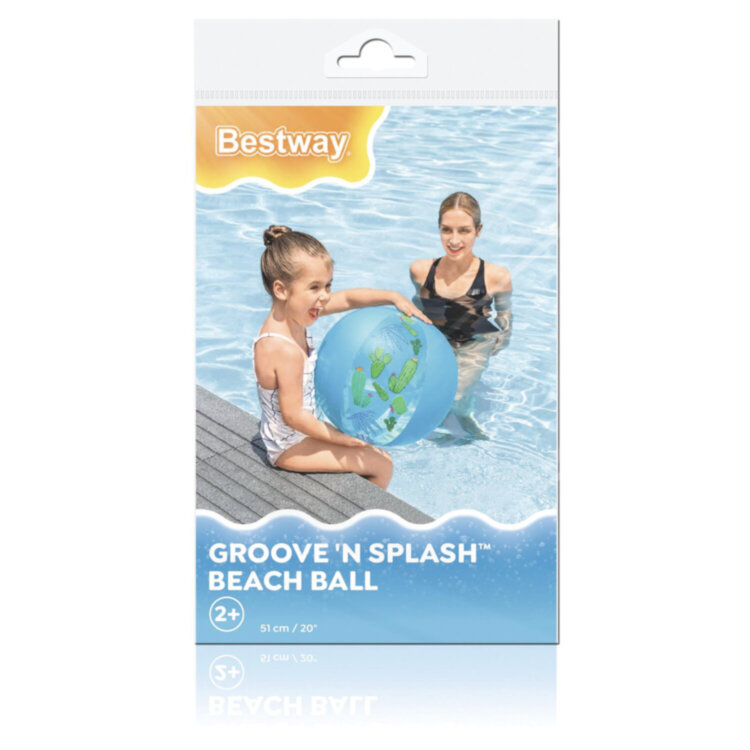 Мяч пляжный, диаметр 51 см, от 2 лет, АССОРТИ, BESTWAY, 31036, 680068