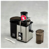 Соковыжималка SCARLETT SC-JE50S53, 1000 Вт, стакан 0,6 л, емкость жмыха 1 л, пластик, сталь/черный, 457196