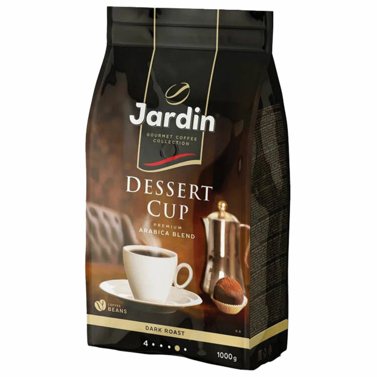 Кофе в зернах JARDIN "Dessert Cup" 1 кг, 1629-06, 622348