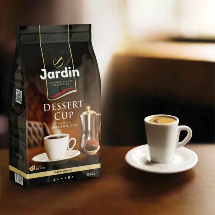 Кофе в зернах JARDIN "Dessert Cup" 1 кг, 1629-06, 622348