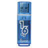 Флеш-диск 16 GB, SMARTBUY Glossy, USB 2.0, синий, SB16GBGS-B, 512191