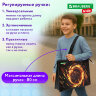 Папка для рисунков и чертежей с регулируемыми ручками BRAUBERG KIDS А3,1 отделение, карман внутри, "Горящий мяч", 273416, 273416