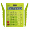 Калькулятор настольный CASIO GR-12С-GN (210х155 мм), 12 разрядов, двойное питание, САЛАТОВЫЙ, GR-12C-GN-W-EP, 250443