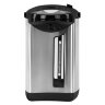Термопот SONNEN TP-50, 5 л, 900 Вт, 1 температурный режим, 3 режима подачи воды, сталь, белый/серебро, 456711, 456711