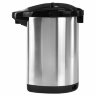 Термопот SONNEN TP-50, 5 л, 900 Вт, 1 температурный режим, 3 режима подачи воды, сталь, белый/серебро, 456711, 456711