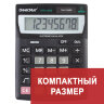Калькулятор настольный ОФИСМАГ OFM-1807, КОМПАКТНЫЙ (140х105 мм), 8 разрядов, двойное питание, 250223, 250223