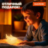 Ночник силиконовый LED "Акула" 109x60x58 мм, белый свет/RGB, на батарейках (в комплекте), DASWERK (ДАСВЕРК), 238932, 238932