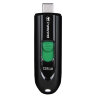 Флеш-диск 128 GB TRANSCEND JetFlash 790C, разъем USB Type-С, черный/зеленый, TS128GJF790C, 513650