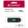 Флеш-диск 128 GB TRANSCEND JetFlash 790C, разъем USB Type-С, черный/зеленый, TS128GJF790C, 513650
