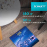 Весы напольные SCARLETT SC-BS33E022, электронные, вес до 180 кг, квадратные, стекло, звездное небо, 457198