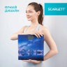 Весы напольные SCARLETT SC-BS33E022, электронные, вес до 180 кг, квадратные, стекло, звездное небо, 457198