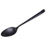 Ложки чайные BLACK, НАБОР 2 шт., на подвесе, нержавеющая сталь, черные, WEGLA (ВЕГЛА), 702274, 702274