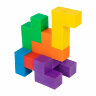 Магнитный конструктор MAGNETIC CUBES "КУБИЧЕСКИЙ", 72 магнитных кубика, BRAUBERG KIDS, 665724, 665724