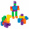 Магнитный конструктор MAGNETIC CUBES "КУБИЧЕСКИЙ", 72 магнитных кубика, BRAUBERG KIDS, 665724, 665724