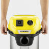 Пылесос хозяйственный KARCHER WD 3 PS, мусоросборник 17 л, мощность 1000 Вт, желтый, 1.628-190.0, 456633