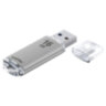 Флеш-диск 16 GB, SMARTBUY V-Cut, USB 2.0, металлический корпус, серебристый, SB16GBVC-S, 512196