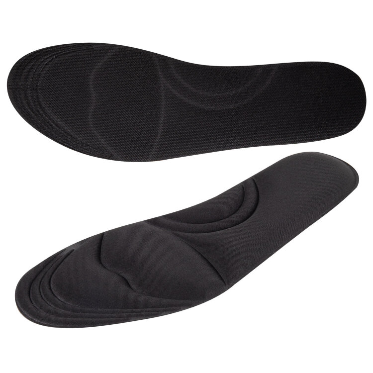 Стельки для обуви с ЭФФЕКТОМ ПАМЯТИ, материал MEMORY FOAM, размер RU 39-44 / EU 40-45, с линиями выреза, SHEGRA (ШЕГРА), 700745, 700745