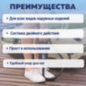 Насос ручной 0,85 л/цикл, 30 см, шланг с 3 насадками, BESTWAY, 62002, 700959