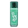 Флеш-диск 16 GB, SMARTBUY Glossy, USB 2.0, зеленый, SB16GBGS-G, 512192