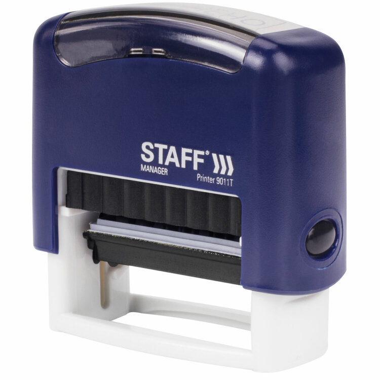 Штамп стандартный STAFF "КОПИЯ ВЕРНА", оттиск 38х14 мм, "Printer 9011T", 237420, 237420