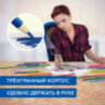Карандаши цветные супермягкие яркие BRAUBERG MAX, 50 цветов, трехгранные, грифель 3,3 мм, натуральное дерево, 181860, 181860