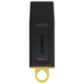 Флеш-диск 128 GB KINGSTON DataTraveler Exodia, разъем USB 3.2, черный/желтый, DTX/128GB, 513639