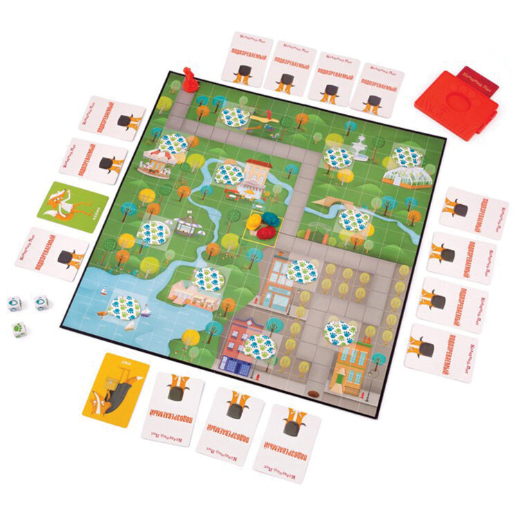 Игра настольная "Коварный лис" до 4 игроков, 5+, СТИЛЬ ЖИЗНИ, УТ100028189, 662100