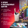 Краски масляные ВОДОРАЗБАВИМЫЕ художественные, 6 цветов по 37 мл в тубах, BRAUBERG ART PREMIERE, 192292, 192292