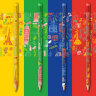 Карандаш чернографитный BRAUBERG "AROUND THE WORLD", 1 шт., HB, с ластиком, корпус ассорти, 181747, 72 штук, 181747