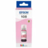 Чернила EPSON 108 (C13T09C64A) для СНПЧ EPSON L8050 /L8100 /L18050, светло-пурпурные, ОРИГИНАЛЬНЫЕ, 364536