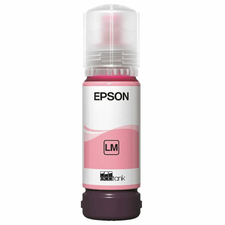 Чернила EPSON 108 (C13T09C64A) для СНПЧ EPSON L8050 /L8100 /L18050, светло-пурпурные, ОРИГИНАЛЬНЫЕ, 364536