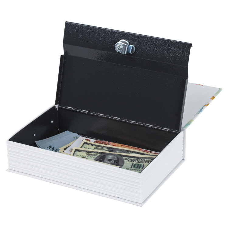 Сейф-книга "Сказки народов мира", 55х155х240 мм, ключевой замок, BRAUBERG, 291054, 291054