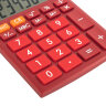 Калькулятор настольный BRAUBERG ULTRA-08-WR, КОМПАКТНЫЙ (154x115 мм), 8 разрядов, двойное питание, БОРДОВЫЙ, 250510, 250510