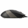 Мышь проводная A4TECH Fstyler FM10, USB, 3 кнопки + 1 колесо-кнопка, оптическая, черная, 1147673, 513923