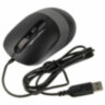 Мышь проводная A4TECH Fstyler FM10, USB, 3 кнопки + 1 колесо-кнопка, оптическая, черная, 1147673, 513923