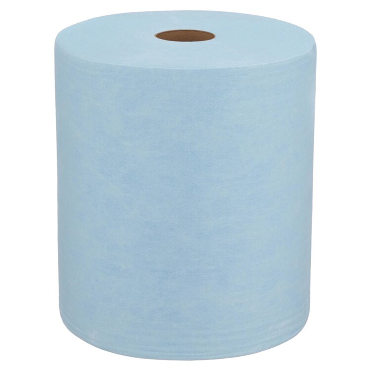 Протирочный нетканый материал KIMBERLY-CLARK Wypall X60, 500 листов в рулоне, 31,5х38 см, голубой, 8371, 702103