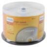 Диск CD-R PHILIPS, 700 Мб, 52x, Cake Box (упаковка на шпиле), КОМПЛЕКТ 50 шт., CR7D5SB50/97, 514200