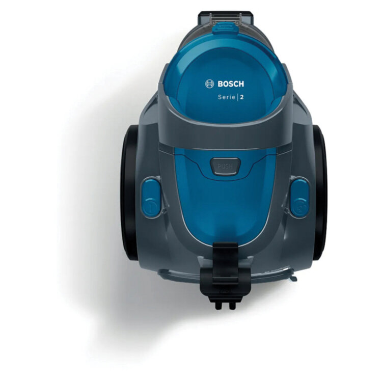 Пылесос BOSCH BGS05A220 с контейнером "циклон", 700 Вт, мощность всасывания 300 Вт, синий, 458586
