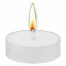 Свечи чайные Long Life, до 5 часов горения, вес 12 г, КОМПЛЕКТ 10 шт., в гильзе, LAIMA, 609199, 609199