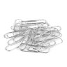 Скрепки большие EXTRA BRAUBERG 50 мм никелированные 50 штук, 271314, 271314