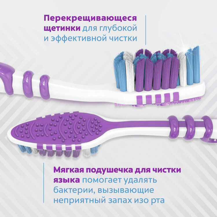 Зубная щетка COLGATE "Зиг заг", средней жесткости, 7610196003544, 609064